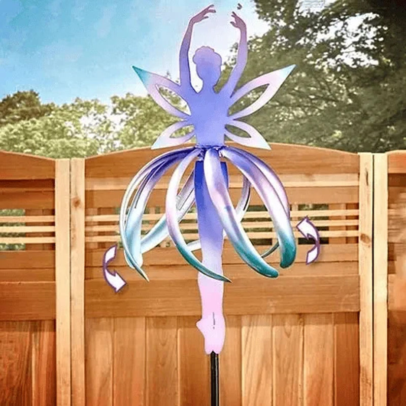 Fairy Ballerina Wind Spinner