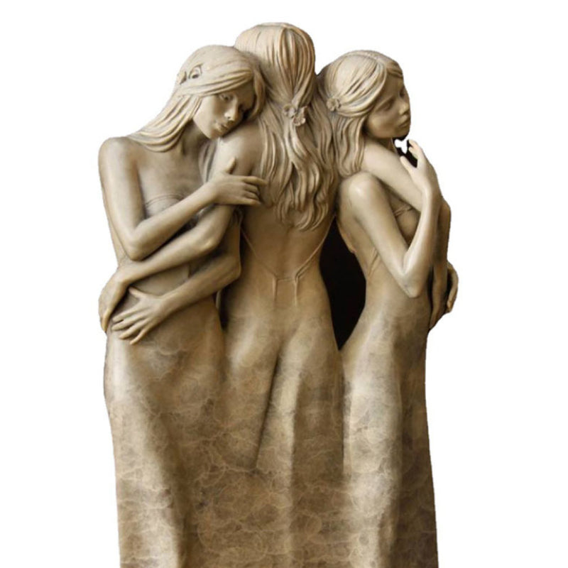 Sculpture of Three Goddess Embracing