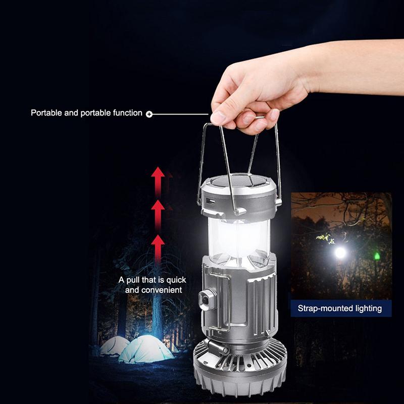 Outdoor LED Camping Light with Fan