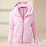 Plush Hoodie Coat