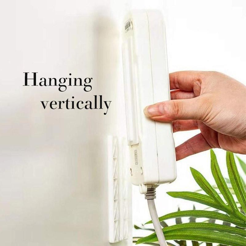 Punch-Free Wall Hanging Patch Panel Holder