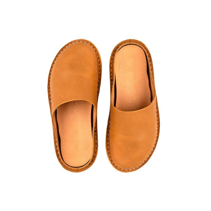 Leather Summer Slippers