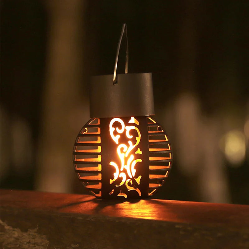 Solar Simulation Flame Hanging Lamp