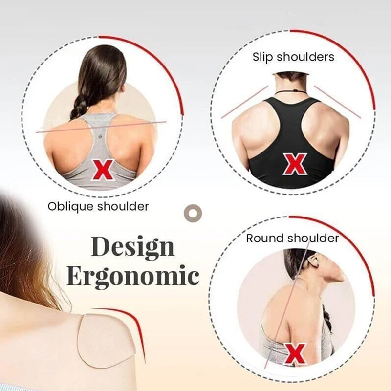 NATURALLY SOFT ANTI-SLIP SHOULDER PADS