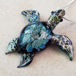 Blue and Turquoise Jewelry-Sea Turtle Pendant