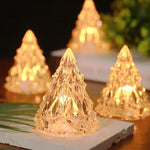 Mini LED Crystal Christmas Tree Night Light