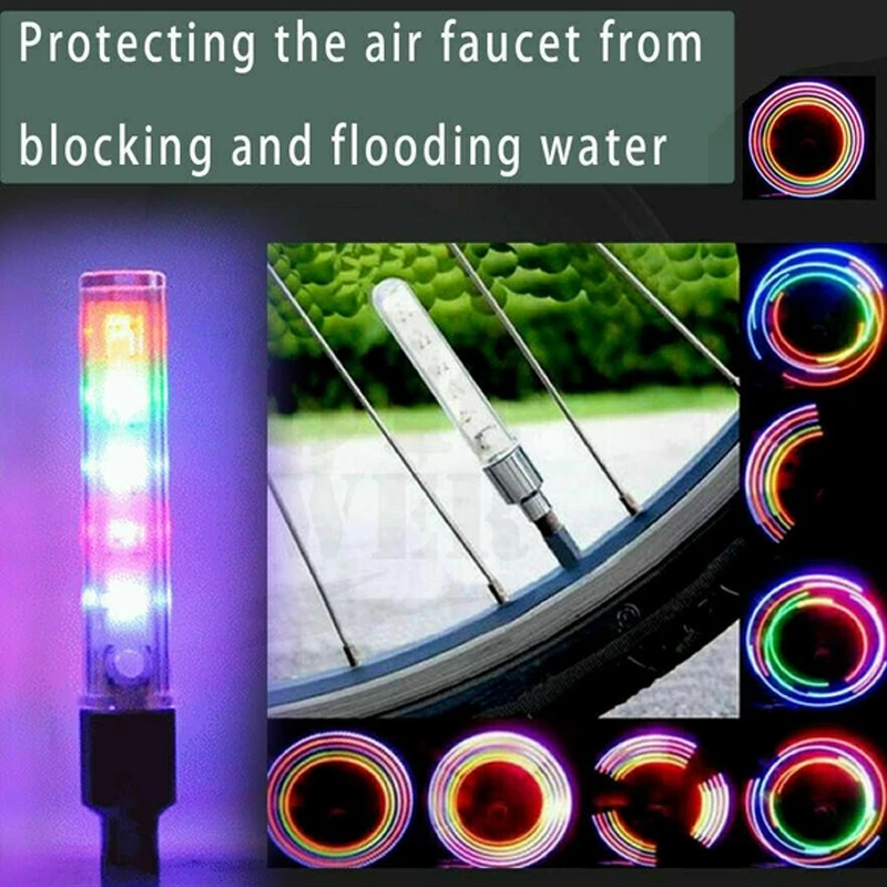 Bicycle Tire Flashing Light