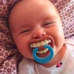 Funny Teeth Baby Pacifiers