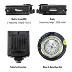 Multifunctional Military Aiming Navigation Compass