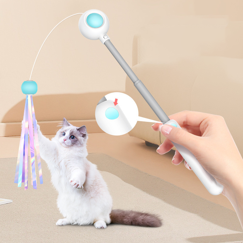 Infrared Retractable Cat Funny Stick