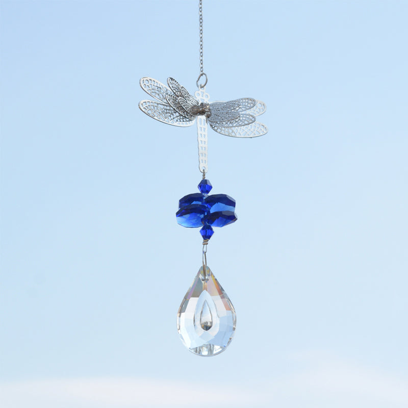 Crystal Dragonfly Suncatcher