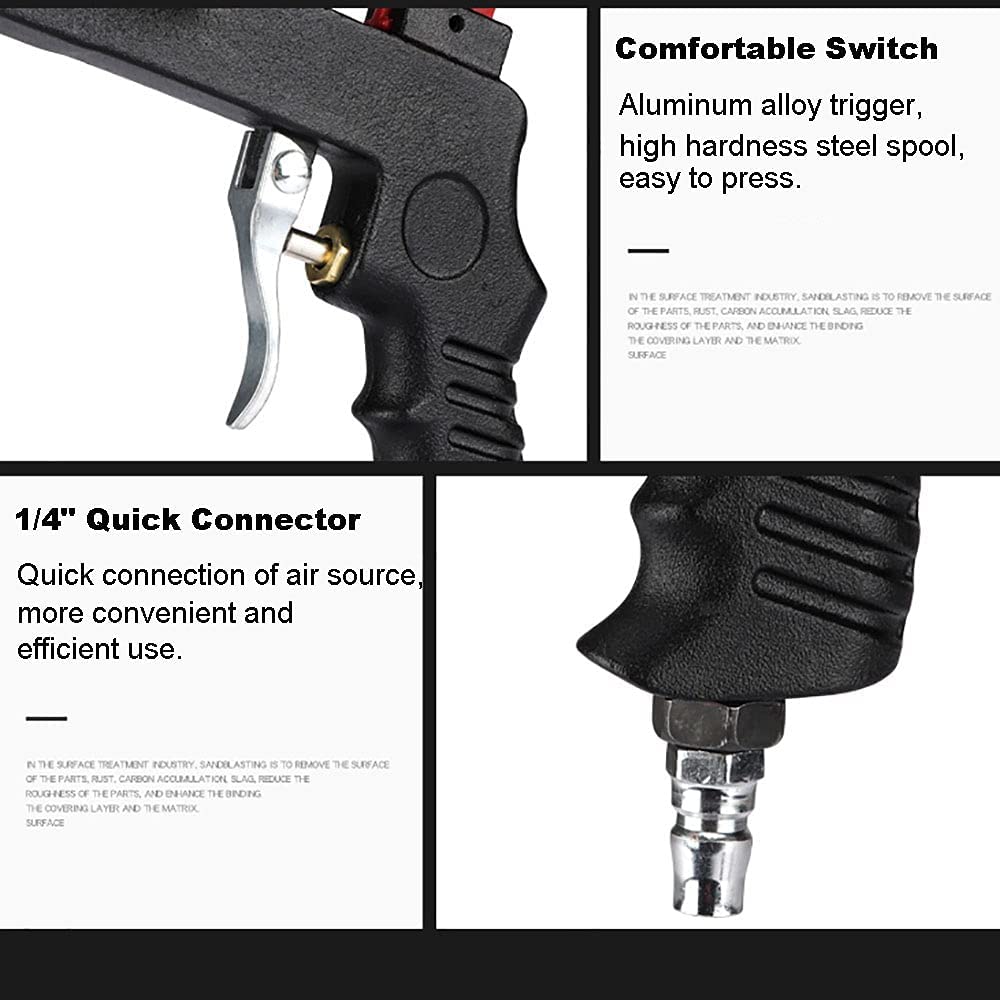 Portable Premium Gravity Sandblaster Kit