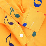 Colorful Music Notes Men's Shirt