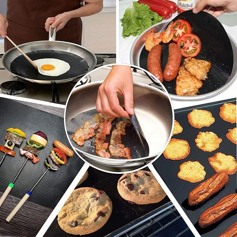 Hirundo Cuttable Non-Stick BBQ Grill Mats(1 roll)