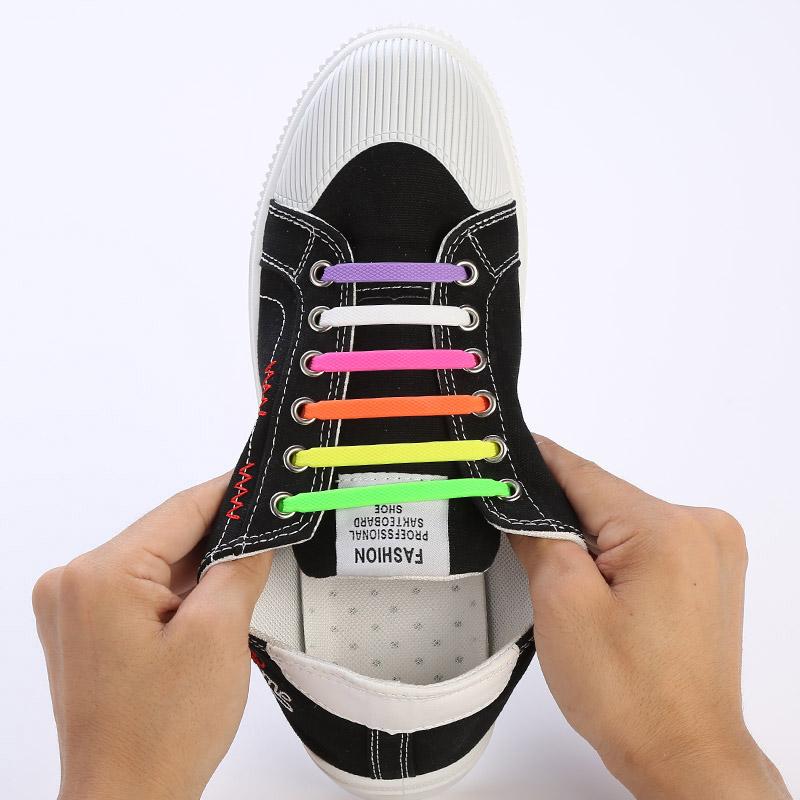 No-Tie Shoelaces (12 PCs)