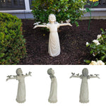 Little Girl Outdoor Garden Statue for Home Garden