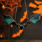 Halloween Bat Stained Glass Window Hangings