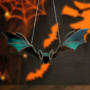 Halloween Bat Stained Glass Window Hangings