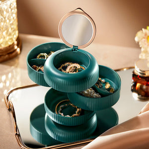 Multi-layer Rotating Jewelry Storage Box