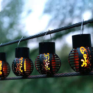 Solar Simulation Flame Hanging Lamp