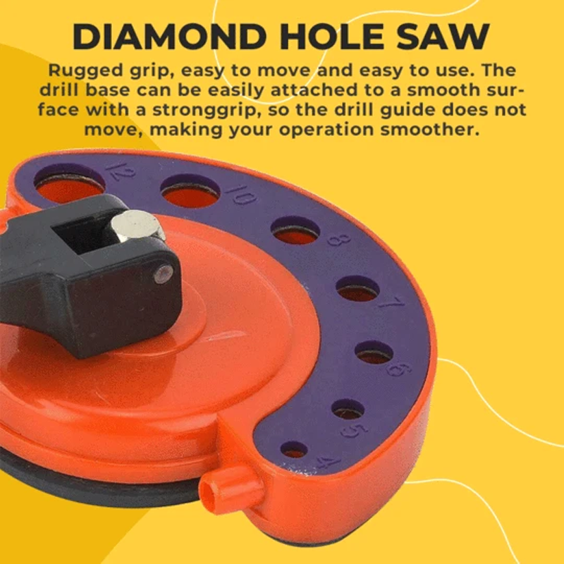 Glass Tile Hole Opener Bit Positioner