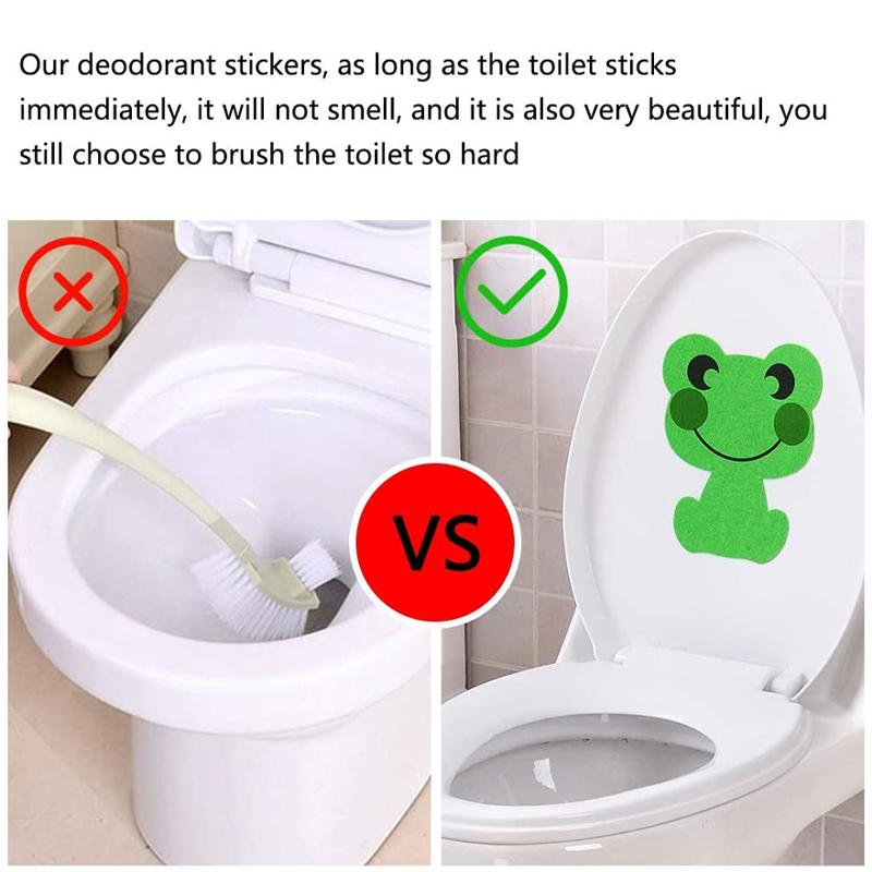 Bathroom Toilet Lid Deodorant Decals