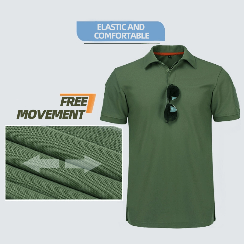 Men's Outdoor Quick Dry Polo Shirt