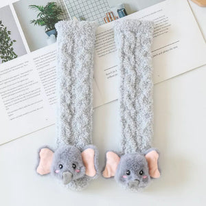 Baby Winter Fluffy Fuzzy Slipper Socks