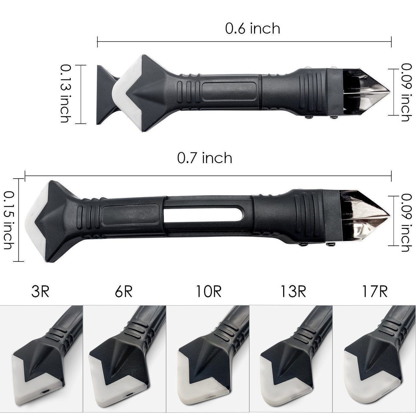 Domom 3-in-1 Silicone Caulking Tools