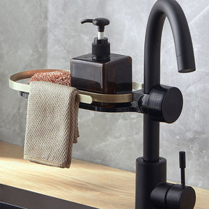 Faucet Drain Storage Rack