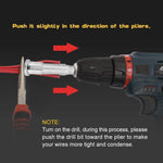 Cable Wire Stripping And Twisting Tool