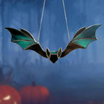 Halloween Bat Stained Glass Window Hangings