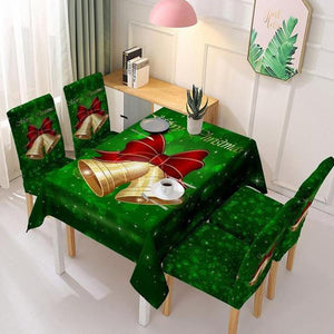 (🎅Early Xmas Sale - Save 50% OFF🎅) Christmas Tablecloth Chair Cover Decoration