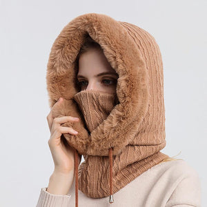 Warmly Scarf Hoodie