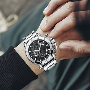 Military Sports Analog Quartz Watches for Men