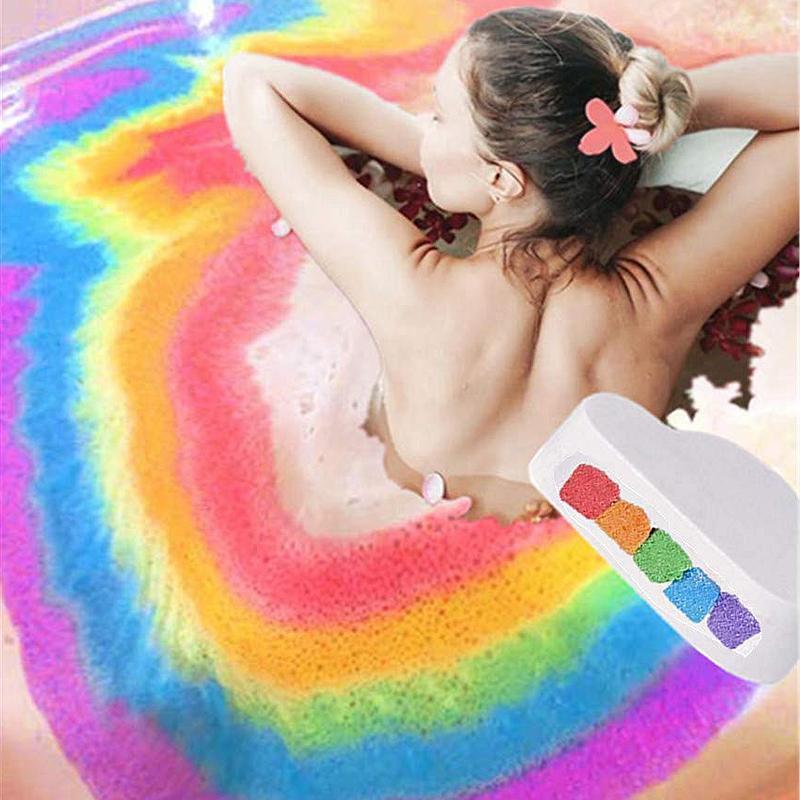 Rainbow Bath Bomb