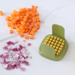 Mini kitchen hand press vegetable cutter