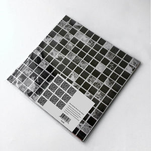 Black Mosaic Creative Tiles Stickers