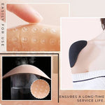 NATURALLY SOFT ANTI-SLIP SHOULDER PADS