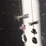 Crystal Dragonfly Suncatcher