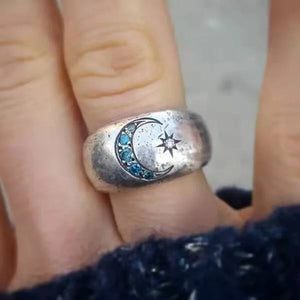 Withinhand Sun Moon Zircon Ring