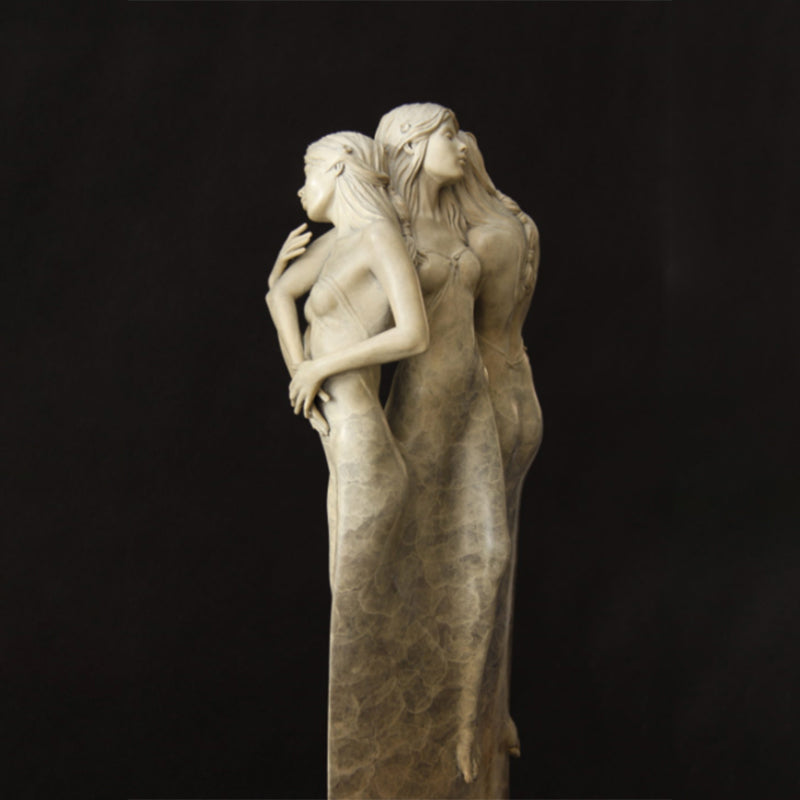 Sculpture of Three Goddess Embracing