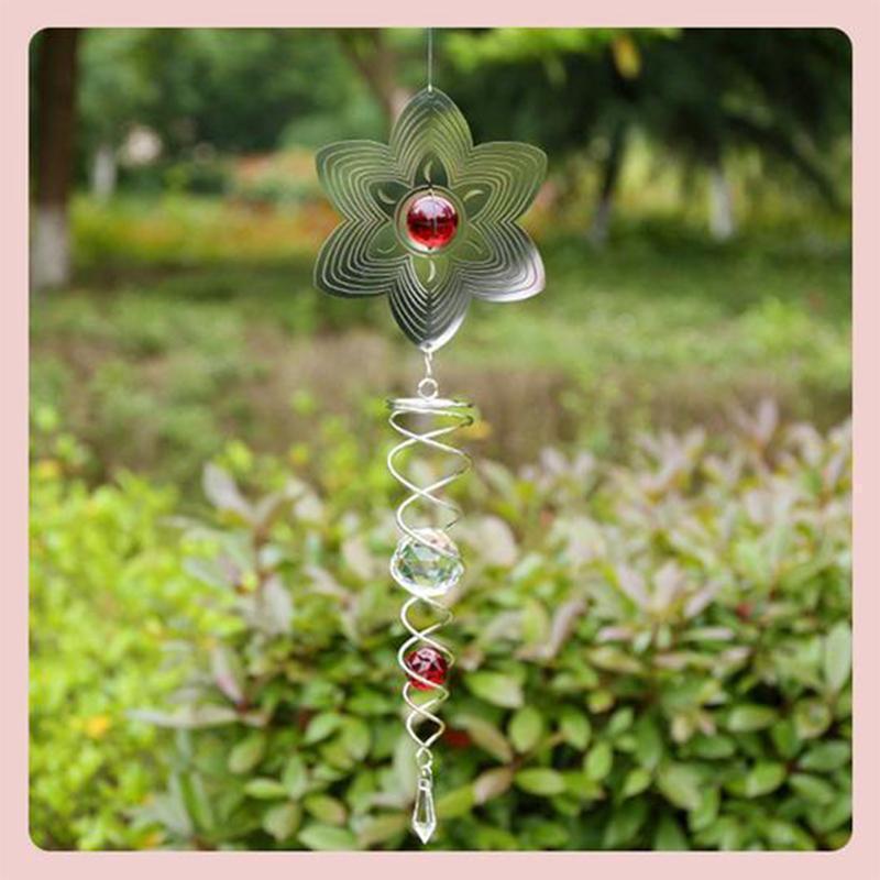 3D Rotating Wind Chime