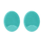 Mini Silicone Face Scrubber Exfoliator Brush(2 pcs)