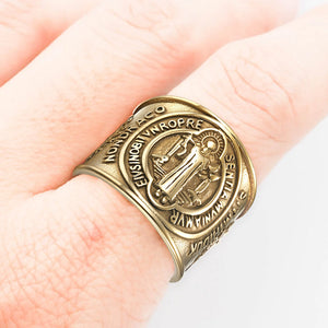 Saint Benedict Ring