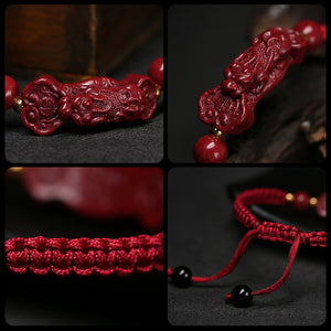 Cinnabar Pixiu Bracelet