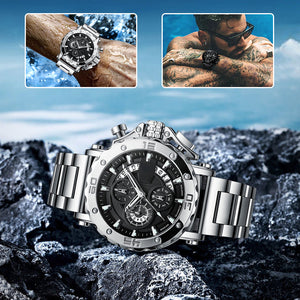 Military Sports Analog Quartz Watches for Men