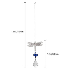 Crystal Dragonfly Suncatcher