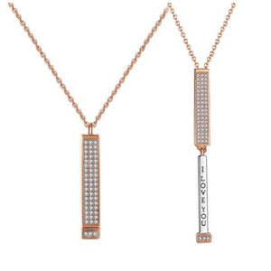 Zircon and Diamond Necklace