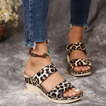 Animal Print Sandals